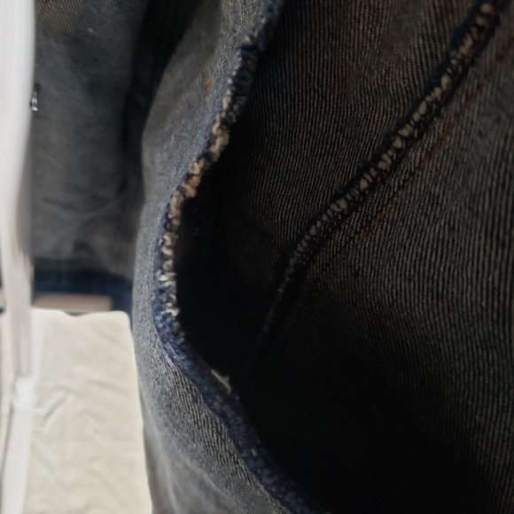 Vintage Daniel Brand Over Sized Blue Denim Jacket - Picture 6 of 11